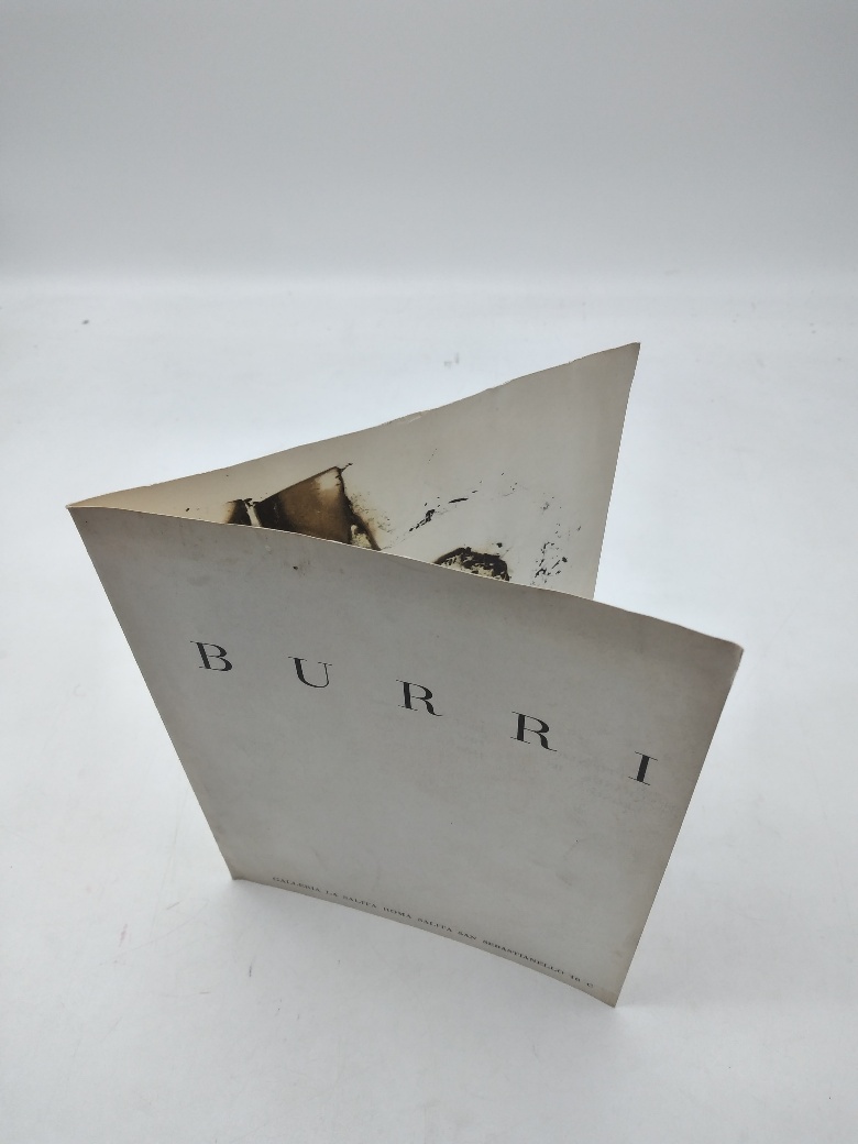 Burri. Galleria La Salita Roma. Salita San Sebastianello 16 C